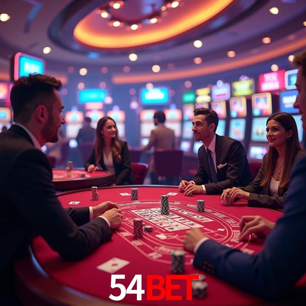 Interface do App 54BET