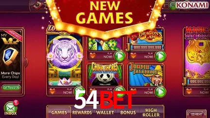 Jogos de mesa e apostas rápidas na 54BET